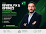 review, fix, and optimize your excel financial model