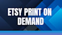 redesign etsy shop, seo, print on demand, dropshipping store
