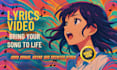 create a stunning hand drawn lyrics video anime amv gmv