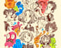 draw unique hand drawn doodle illustrations with personality