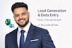 do lead genration and data entry
