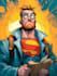 create illustrated novel, comic book cover