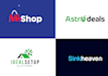 design chic logo for your shop, business or website