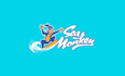 design mascot high quality sea monkey boat logo