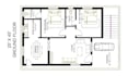 draw architectural blueprint for floor plan and  2d house plan