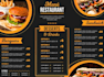 design a restaurant menu that attracts customers