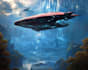 design a sci fi spaceship design