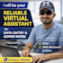 be your effective virtual assistant for data entry and admin work