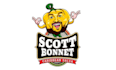 make scotch bonnet hot sauce logo with cartoon character
