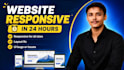 make your website responsive in just 24 hours
