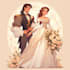 draw couple portrait illustration