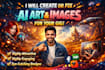create or fix ai art and generated images