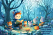 illustrate whimsical and professional children books