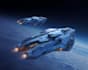 create a sci fi spaceship art