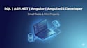 help with sql query optimization and dotnet angularjs fixes