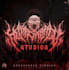 draw a monolithic doom metal logo that feels heavy