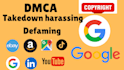 submit dmca takedown notice to remove copyright infringement