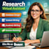 do research virtual assistant