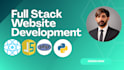develop a full stack website using react js, PHP and python