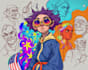 create fun, custom doodle illustrations for any purpose