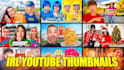 design creative eye catching high CTR youtube thumbnails