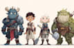 draw your dungeons and dragons character