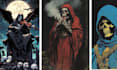 make vintage horror comic cover style
