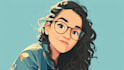 draw cartoon vector portrait with your face