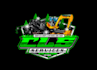 create imagination roll off dumpster and excavation logo design
