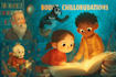 create magical children book illustrations