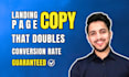 write persuasive landing page copy that will 2x your sales