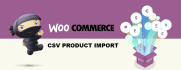 import woocommerce products with CSV
