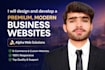 design and develop a premium modern high converting business website