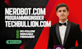 do guest post on nerdbot, programminginsider, techbullion