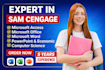 do your sam cengage microsoft office projects and any other projects