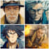 do a anime couple character art anime style