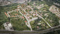 rebuild 3d land zoning, site plan layout, aerial view, master plan development