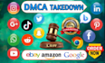 send dmca takedown notice to remove copyright infringement under dmca