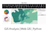 do gis analysis and web gis mapping