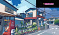 create 2d retro 8bit 16bit pixel art looping lofi animation, animated gif