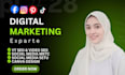 be your social media manager with professional canva designs