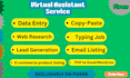 do accurate date entry and web research, lead generation