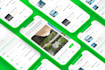 create a clean and modern UI UX design
