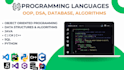 help you in java cpp python oop and data structures programming tasks