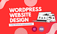 design fully customizable wordpress website