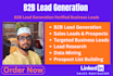 do targeted b2b lead generation using premium research tools