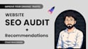 do website SEO audit and actionable recommendations
