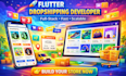 flutter react native apps ai ecommerce website