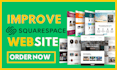 squarespace website redesign revamp squarespace website edit squarespace website