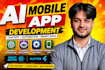 build ai powered mobile app with chatbot and automation